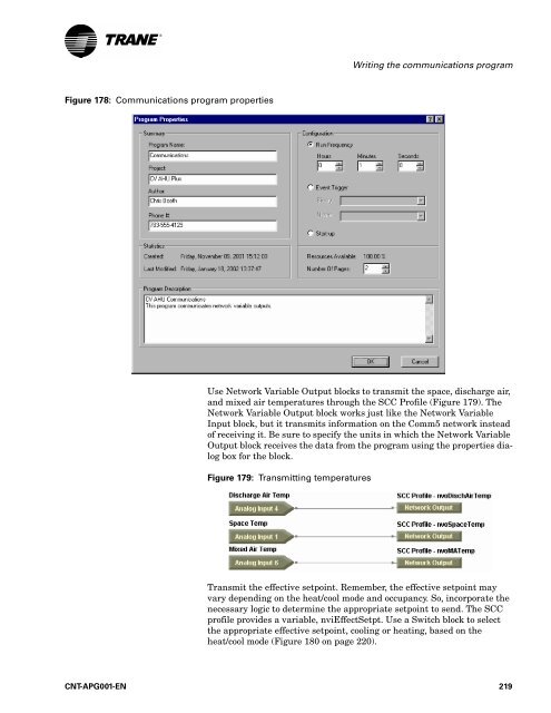 Applications Guide Tracer Graphical Programming - Trane