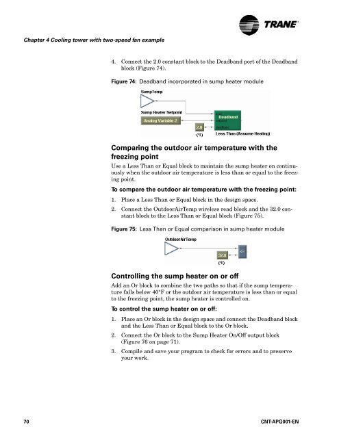 Applications Guide Tracer Graphical Programming - Trane