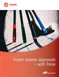 Seismic Brochure - Trane