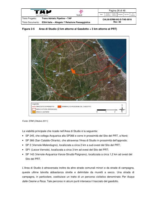 ESIA Italia â Allegato 7 Relazione Paesaggistica - Trans Adriatic ...