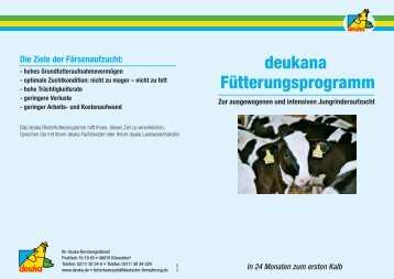 deukana Fütterungsprogramm