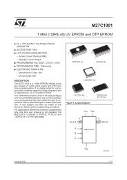 1 mbit (128kb x8) uv eprom and otp rom - Physical Process Modeling