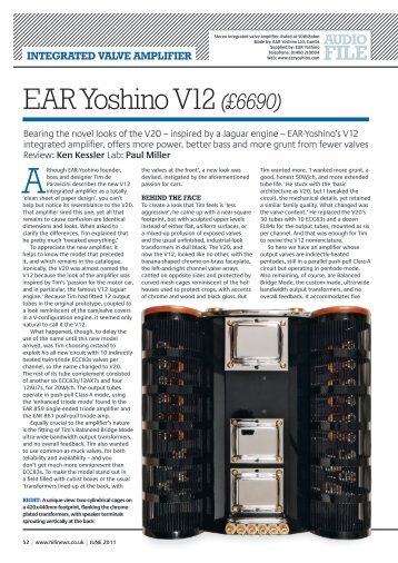 Ken Kessler Lab - EAR Yoshino Ltd.