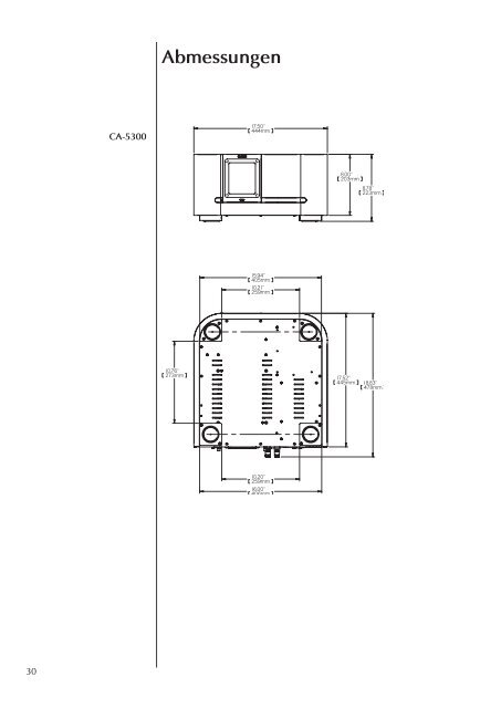 Bedienungsanleitung CA-5300/CT-5300 FÃ¼nfkanal ... - ClassÃ© Audio