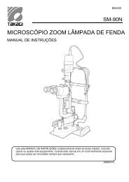 Manual da Lampada de Fenda TAKAGI SM-90N