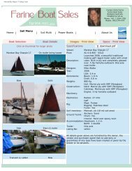 Moreton Bay Sharpie 17 Sailing Yacht - Farine Boat Sales