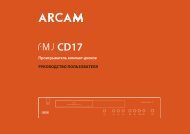 ARCAM CD17 MANUAL RUS 01.eps - Barnsly.ru