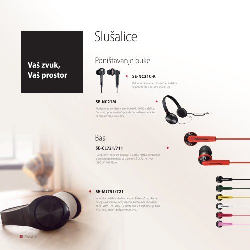 Katalog HiFi opreme