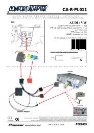 CA-R-PI.011 AUDI / VW - Pioneer