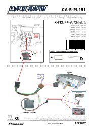 ca-r-pi.151 opel / vauxhall - Pioneer