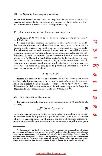 Popper Karl - La Logica de la Investigacion Cientifica