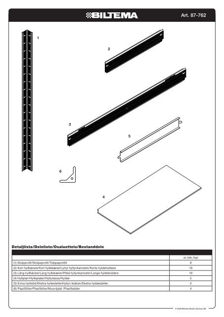 Art. 87-762 - Biltema