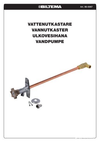 86-0087 manual.indd - Biltema