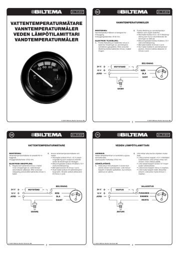 vattentemperaturmÃ¤tare vanntemperaturmÃ¥ler veden ... - Biltema