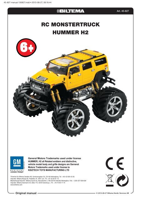 45 827 Manual Indd Biltema