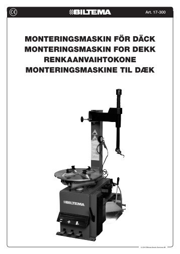 MonteringsMaskin fÃ¶r dÃ¤ck MonteringsMaskin for dekk ... - Biltema