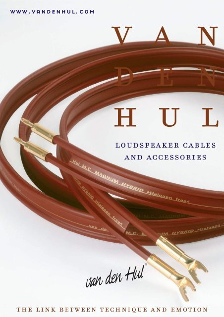 lOUDsPEAkER CAblEs AND ACCEssORIEs - Jefferson Hifi