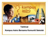 1.0 Kampus Astro bersama Komuniti Sekolah (Pengenalan) 26032009