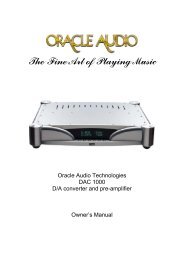 view DAC 1000's manual - Oracle