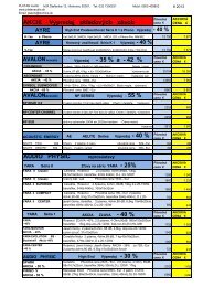 AKCIE - VÃ½predaj skladovÃ½ch zÃ¡sob VÃ½predaj - 35 % a - Platan Audio