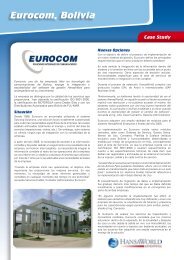 Eurocom, Bolivia - HansaWorld