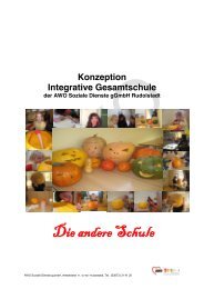 Konzeption Integrative Gesamtschule der AWO ... - AWO Rudolstadt