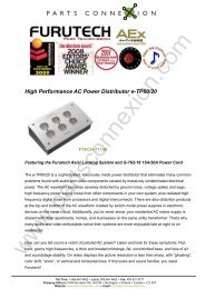 High Performance AC Power Distributor e-TP60/20 - Parts ConneXion