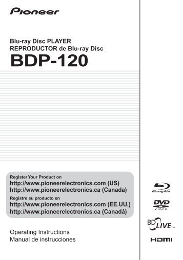 BDP-120 - Pioneer