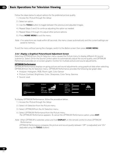 Operations Manual - Pioneer Electronics