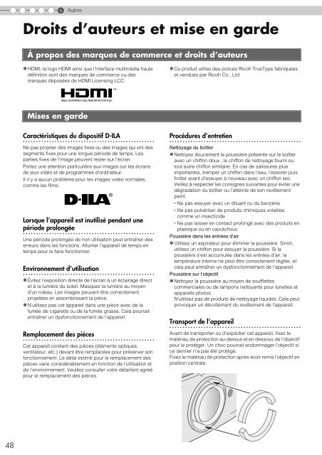 Setting Menu - Pioneer Electronics