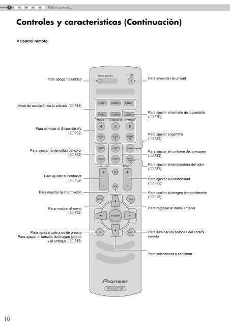 Setting Menu - Pioneer Electronics