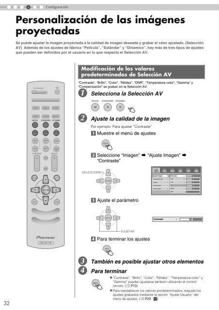 Setting Menu - Pioneer Electronics