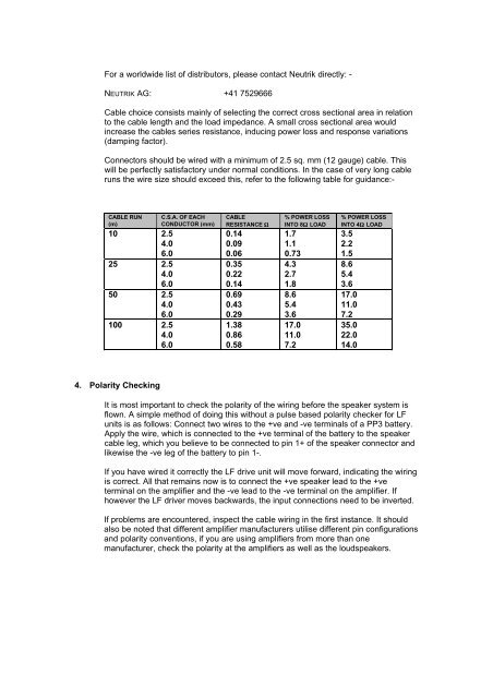 B950 USER MANUAL - Tannoy