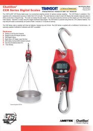 Manufacturer PDF - Transcat