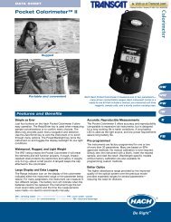 Pocket Colorimeterâ¢ II - Transcat