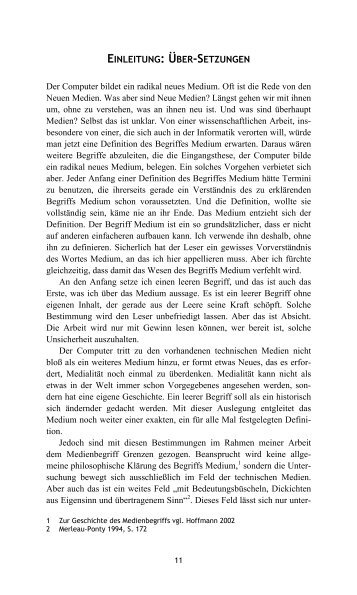 Leseprobe - transcript Verlag