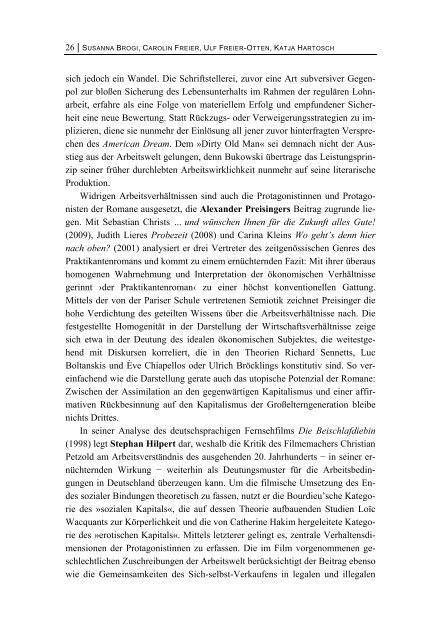 Repräsentationen von Arbeit - Transdisziplinäre ... - transcript Verlag
