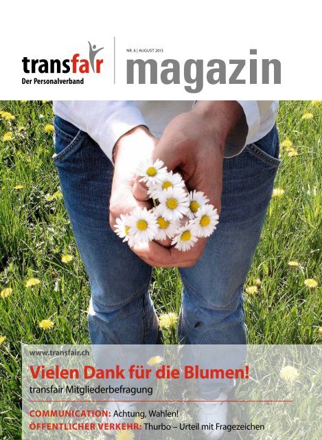 Vielen Dank fÃ¼r die Blumen! - transfair