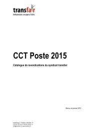 CCT Poste 2015 - transfair