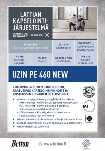 UZIN PE 460 NEW