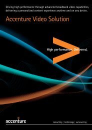 Accenture Video Solution