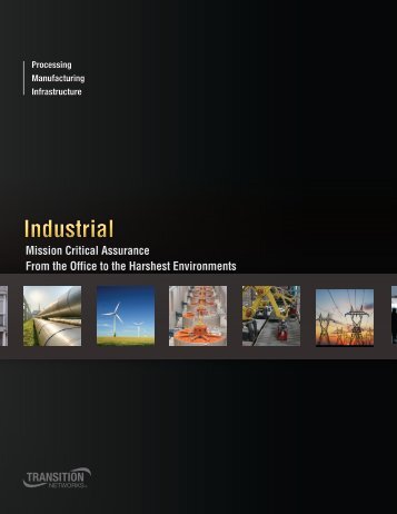 Industrial Networking Brochure - Transition Networks