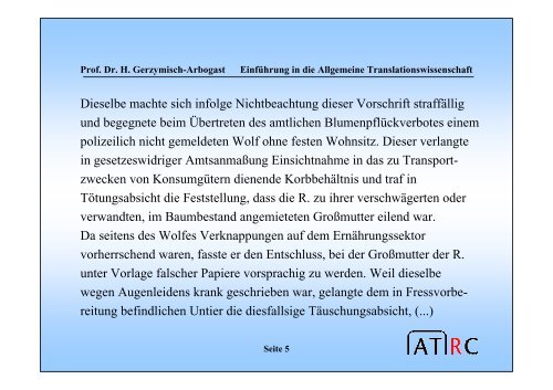 texttypologie und translation - Translation Concepts