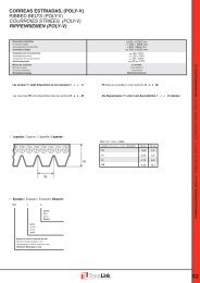 CORREAS ESTRIADAS, (POLY-V) RIBBED BELTS ... - TRANSLINK