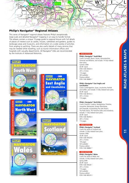 philips catalogue 2008 - British Cartographic Society