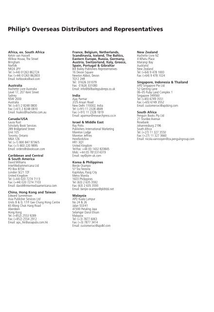 philips catalogue 2008 - British Cartographic Society