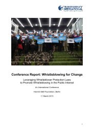 Whistleblowing for Change_conference report_final - Transparency ...