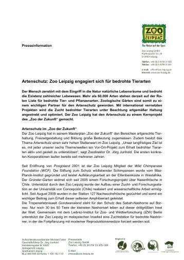Faktenblatt zur Tropenerlebniswelt Gondwanaland - Zoo Leipzig