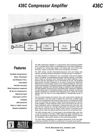 436C Compressor Amplifier - dvq.com