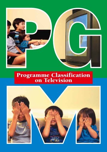 Programme Classification on Television